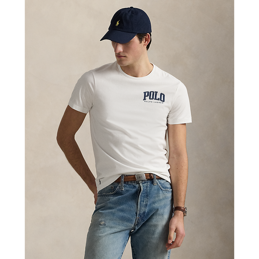 PRL Custom Slim Fit Logo Jersey T-Shirt/Majica 710960572004