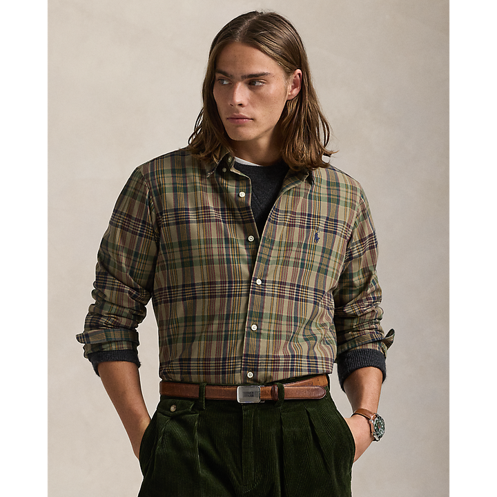 PRL Custom Fit Plaid Performance Shirt/Košulja 710960601001