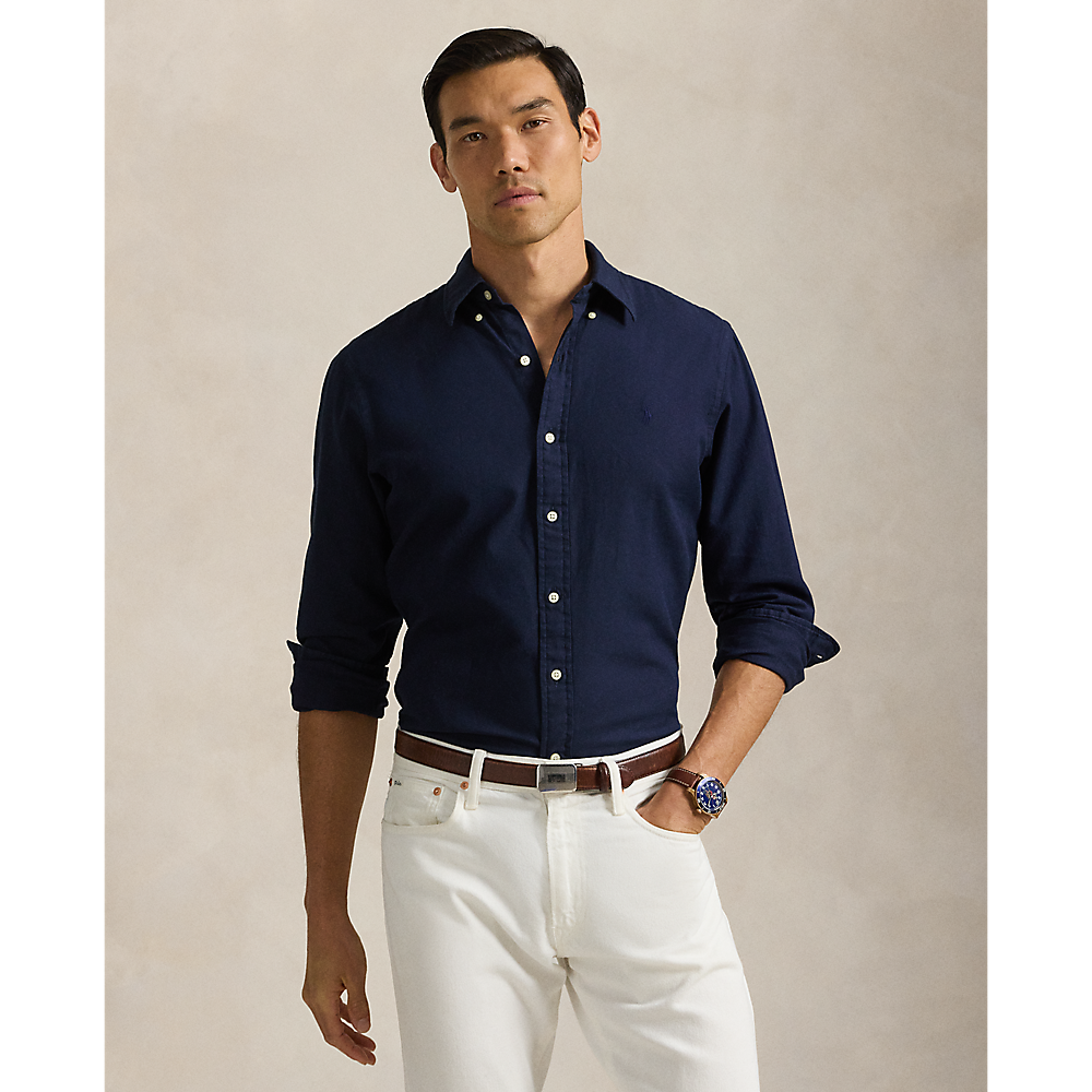 PRL Custom Fit Garment Dyed Dobby Shirt/Košulja 710960611001