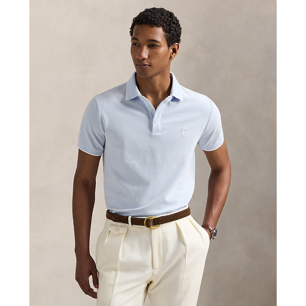 PRL Custom Slim Fit Stretch Oxford Mesh Polo/Polo majica 710963494004