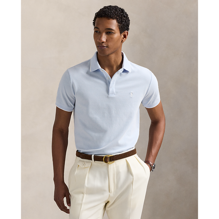 PRL Custom Slim Fit Stretch Oxford Mesh Polo/Polo majica 710963494004
