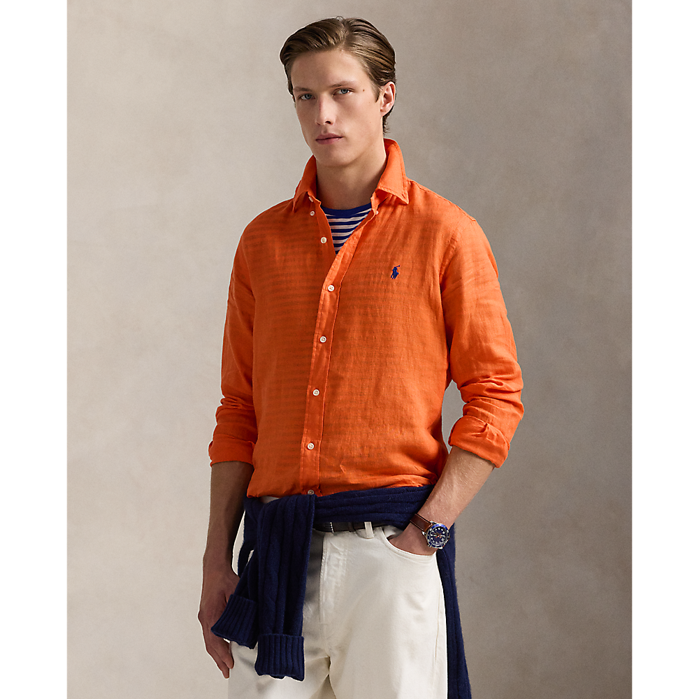 PRL Custom Fit Linen Shirt/Košulja 710966294002