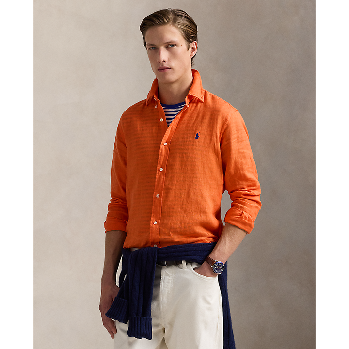 PRL Custom Fit Linen Shirt/Košulja 710966294002