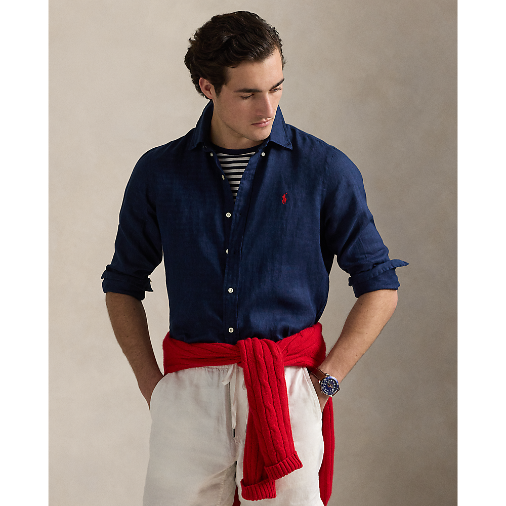 PRL Custom Fit Linen Shirt/Košulja 710966294006
