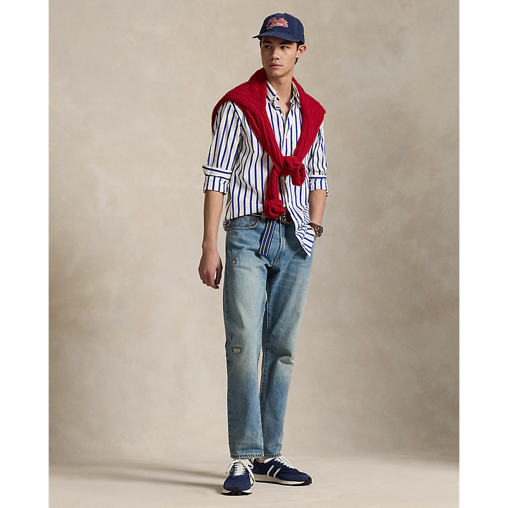 PRL Classic Fit Striped Poplin Shirt/ Unisex Košulja 710966417001