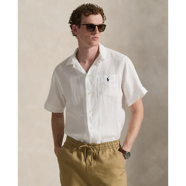 PRL Classic Fit Linen Camp Shirt/Košulja 710966421504