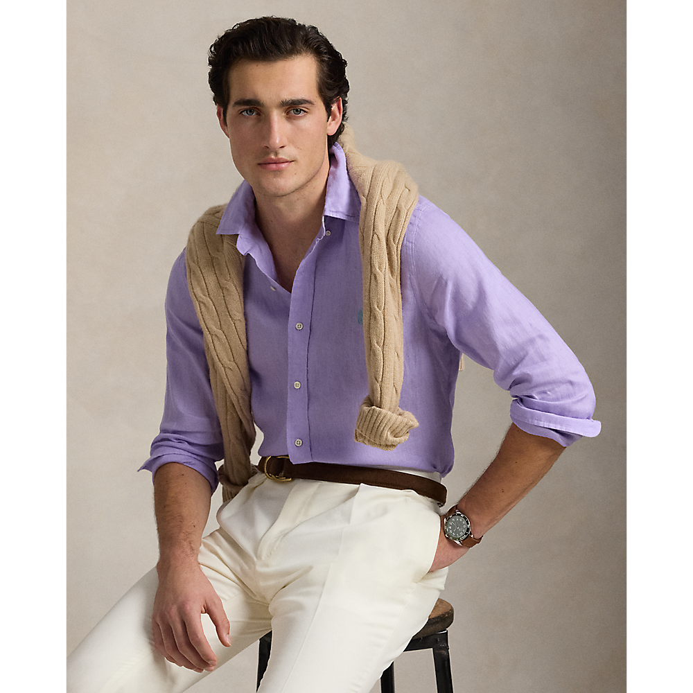 PRL Slim Fit Linen Shirt/Košulja 710968915010