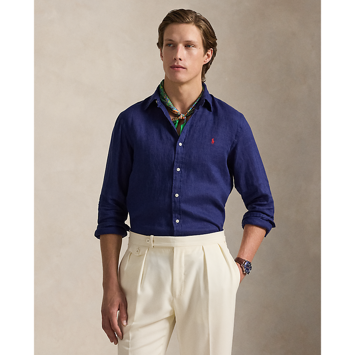 PRL Slim Fit Linen Shirt/Košulja 710968915012