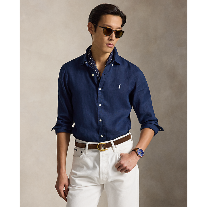 PRL Slim Fit Linen Shirt/Košulja 710968915506
