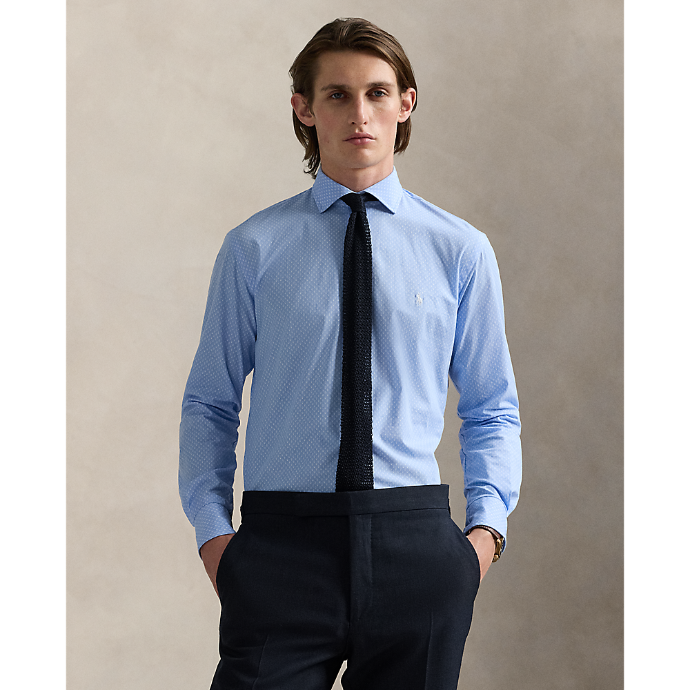 PRL Custom Fit Print Stretch Poplin Shirt/Košulja 710968933001