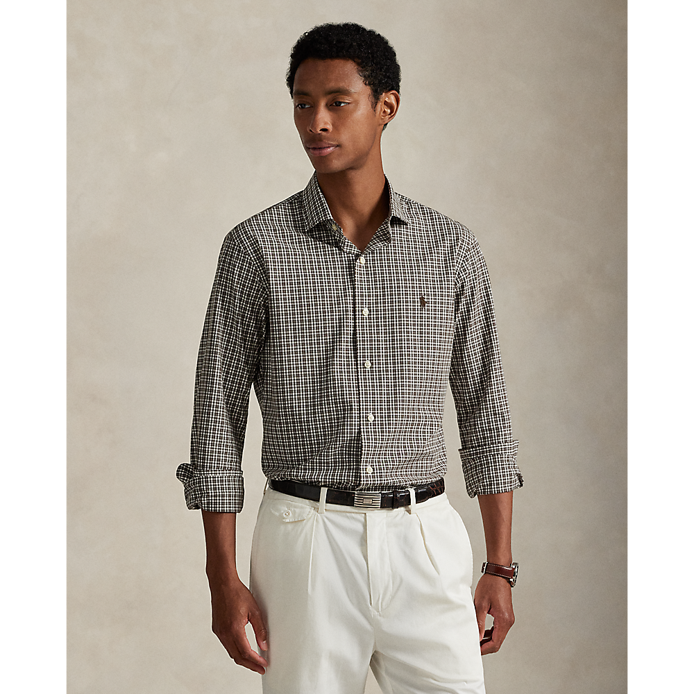 PRLCustom Fit Plaid Stretch Poplin Shirt/Košulja 710974534006