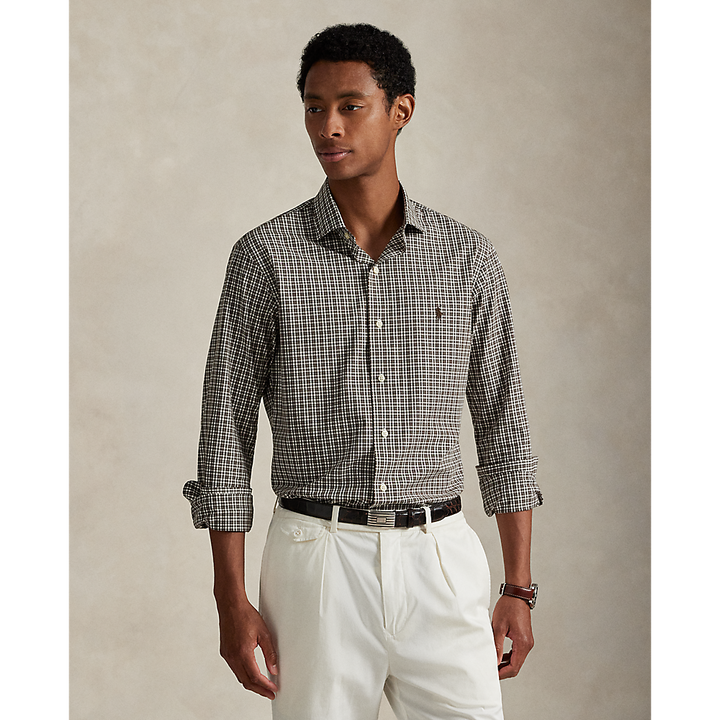 PRLCustom Fit Plaid Stretch Poplin Shirt/Košulja 710974534006