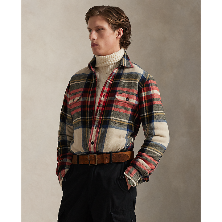 PRL Classic Fit Plaid Flannel Workshirt/ Košulja 710981126001