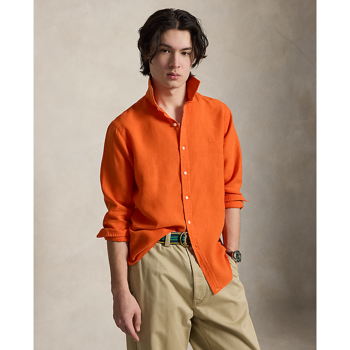 PRL Custom Fit Slub Linen Shirt/Košulja 710B15650003