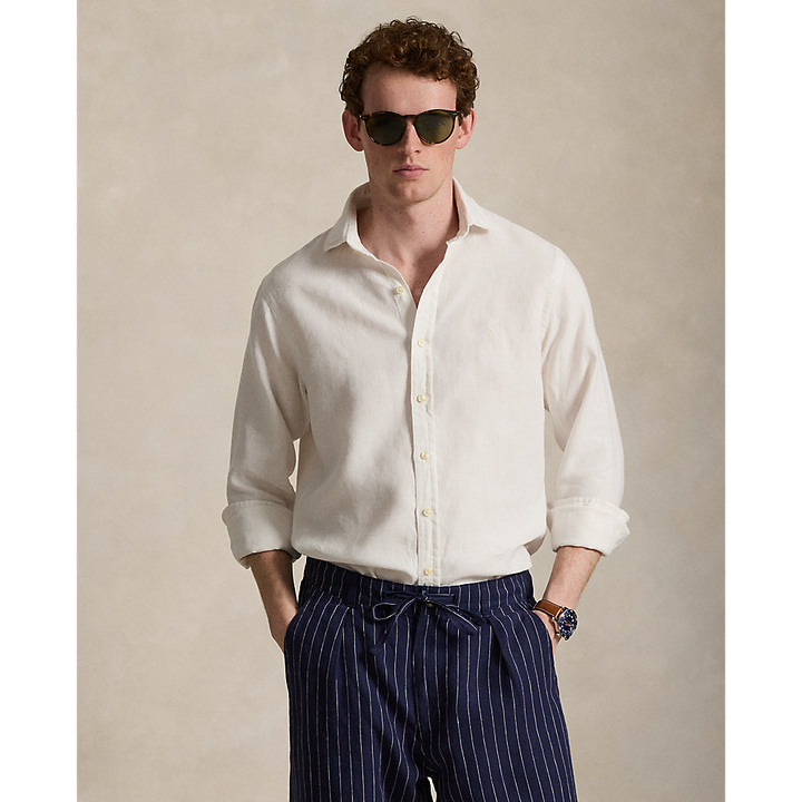 PRL Custom Fit Slub Linen Shirt/Košulja 710B15650005