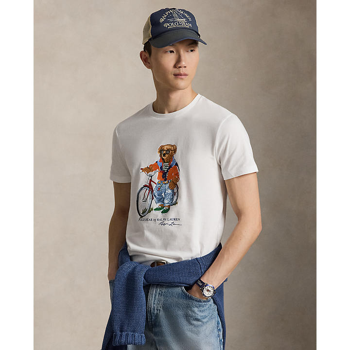 PRL Custom Slim Fit Polo Bear T-Shirt/Majica 710B16612002