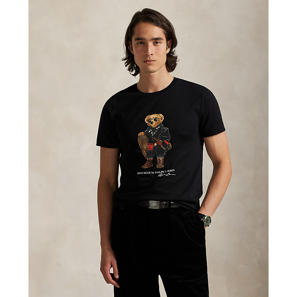 PRL Custom Slim Fit Polo Bear Jersey T-Shirt /Majica 710P00094001