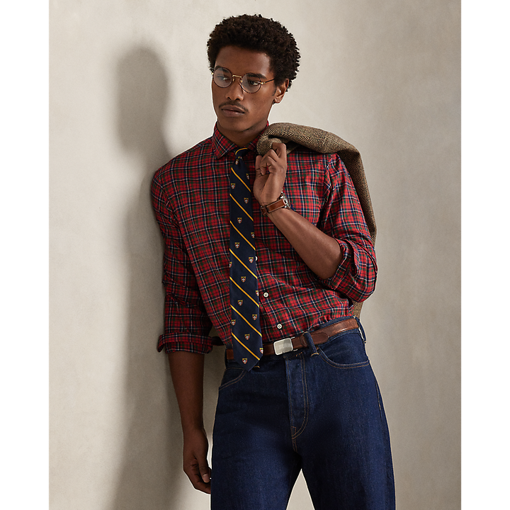 PRL  Custom Fit Plaid Twill Shirt/Košulja 710P01445001