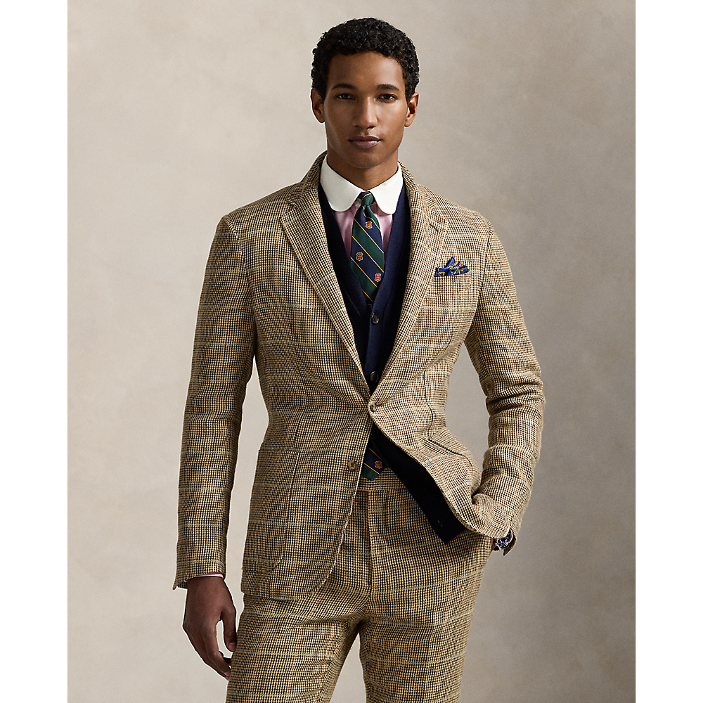 PRL Polo Soft Tailored Tick-Weave Blazer/Sako 715969669001