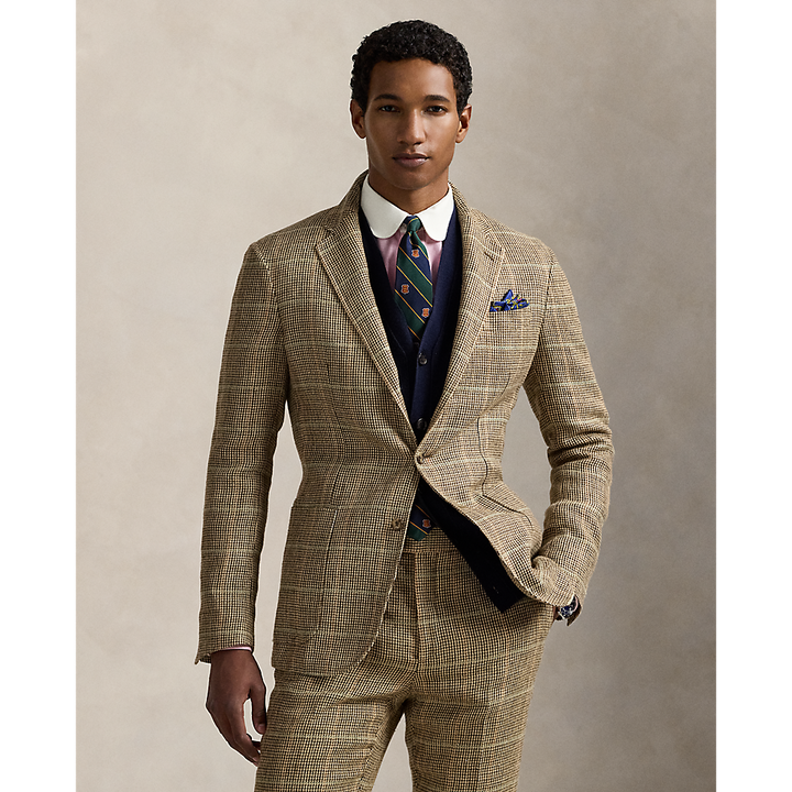 PRL Polo Soft Tailored Tick-Weave Blazer/Sako 715969669001