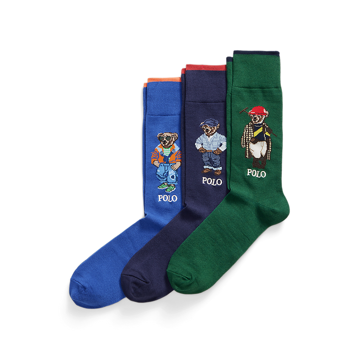 PRL Polo Bear Trouser 3-Sock Gift Set/Čarape 449P14712001