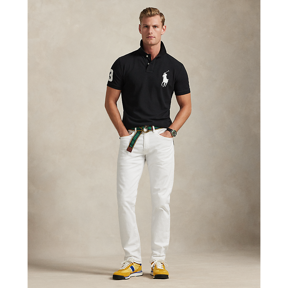 PRL Custom Slim Fit Mesh Polo/Polo majica 710688969001