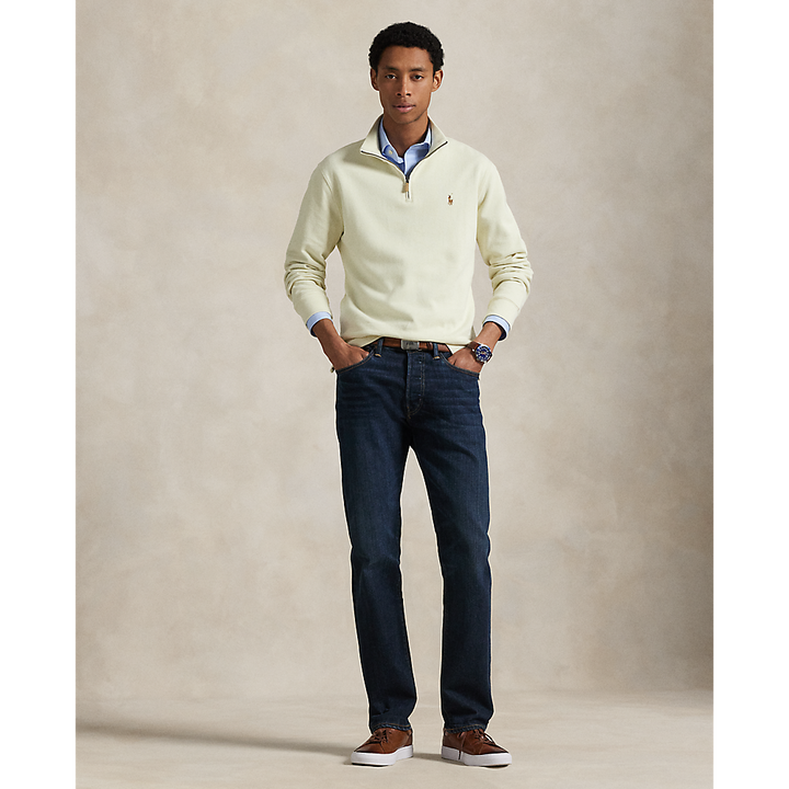 PRL Estate-Rib Quarter-Zip Pullover/Pulover 710671929015