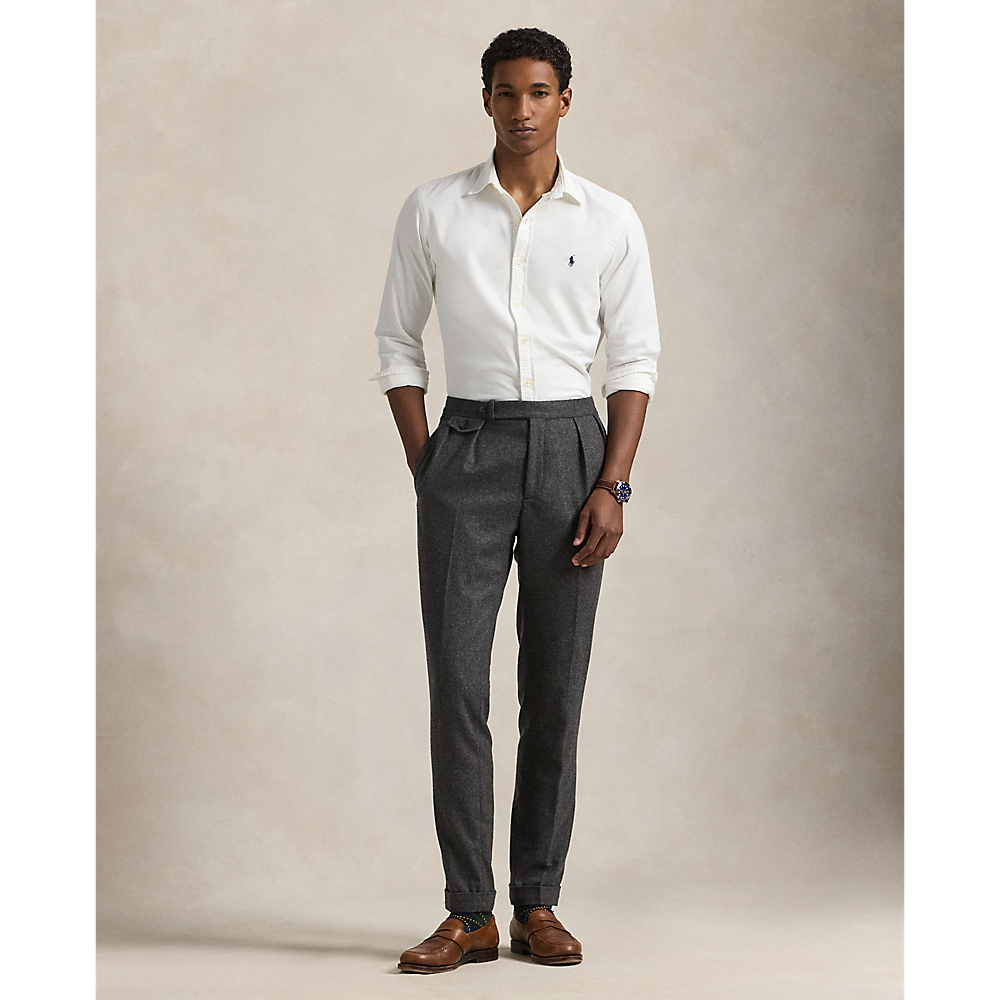 PRL Slim Fit Garment-Dyed Oxford Shirt/Košulja 710736557002