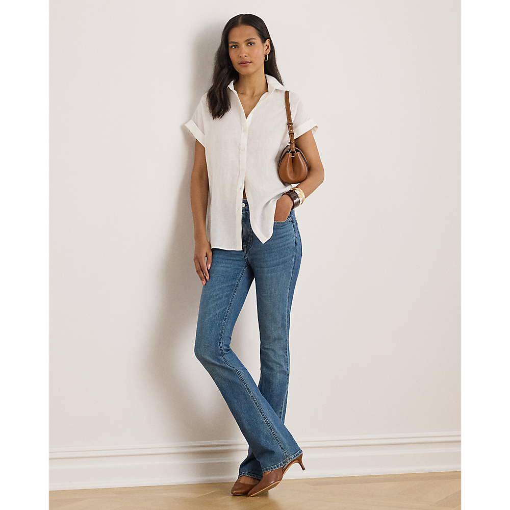 LRL Relaxed Fit Linen Short-Sleeve Shirt/Košulja 200699152001