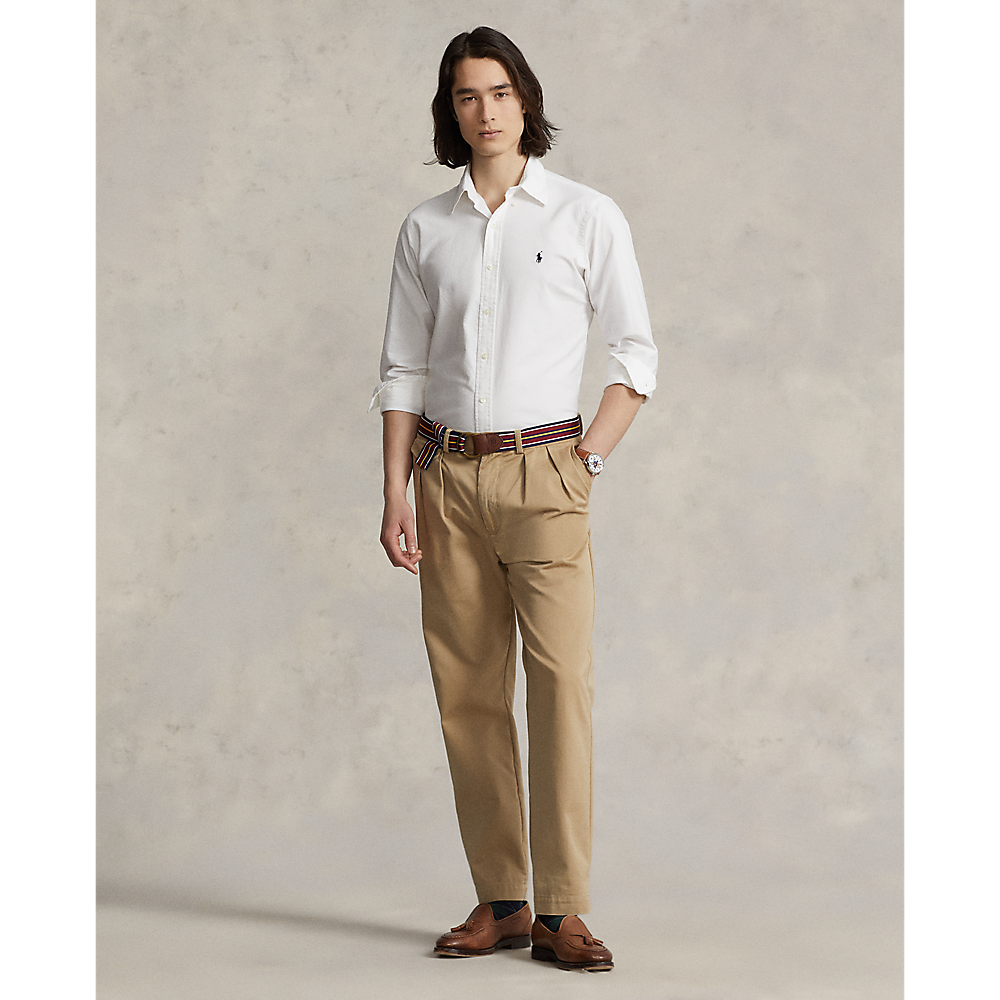 PRL Custom Fit Garment-Dyed Oxford Shirt/Košulja 710772290003