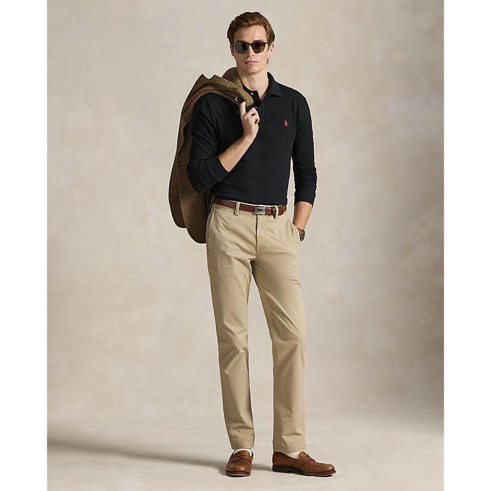 PRL Custom Slim Fit Mesh Polo Shirt/Polo majica 710680790045