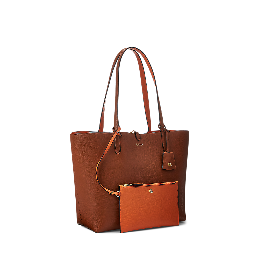 LRL Faux-Leather Reversible Tote Bag/Torba 431795329002