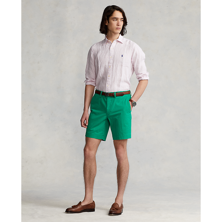 PRL Custom Fit Striped Linen Shirt/Košulja 710873446002