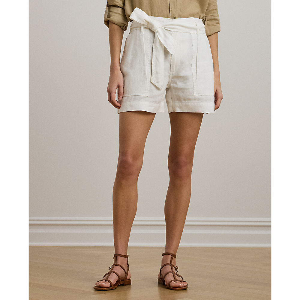 LRL Belted Linen Short/Bermude 200862093001
