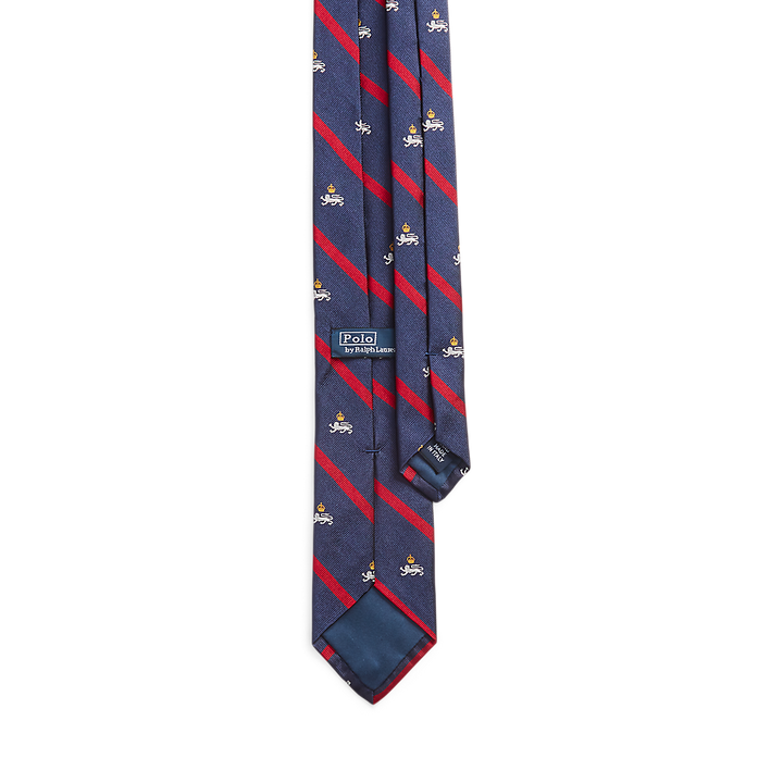 PRL Silk Repp Club Tie/Kravata  712880955002