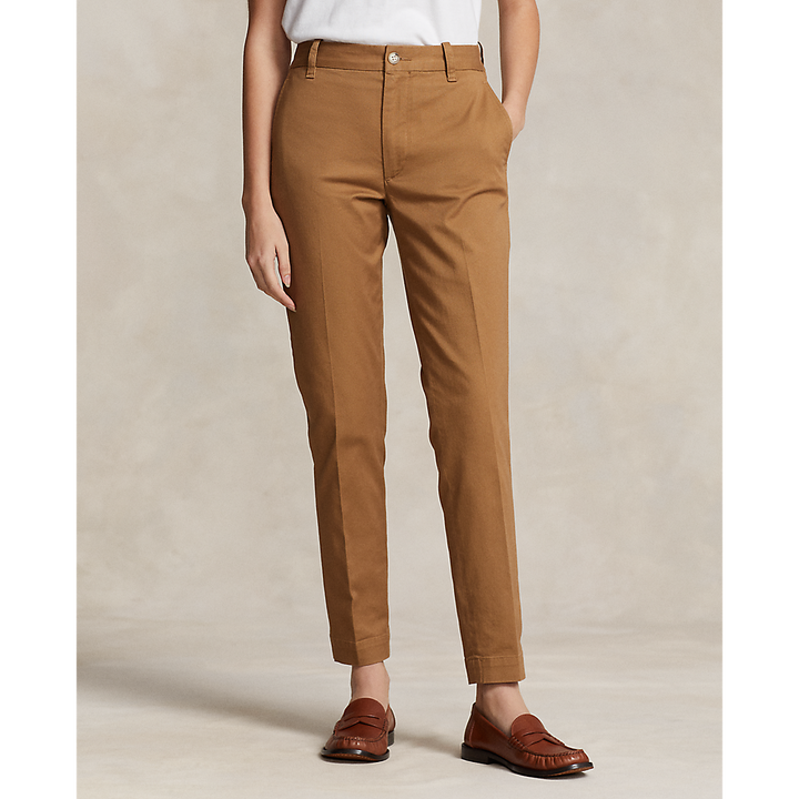 PRL Cropped Slim Fit Twill Chino Trouser/Hlače 211890343004