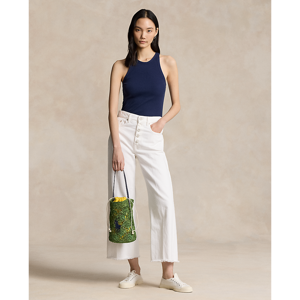PRL Rib-Knit Cotton Tank/Majica 211897541004
