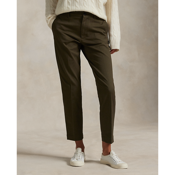 PRL Cropped Slim Fit Twill Chino Trouser/Hlače 211890343001
