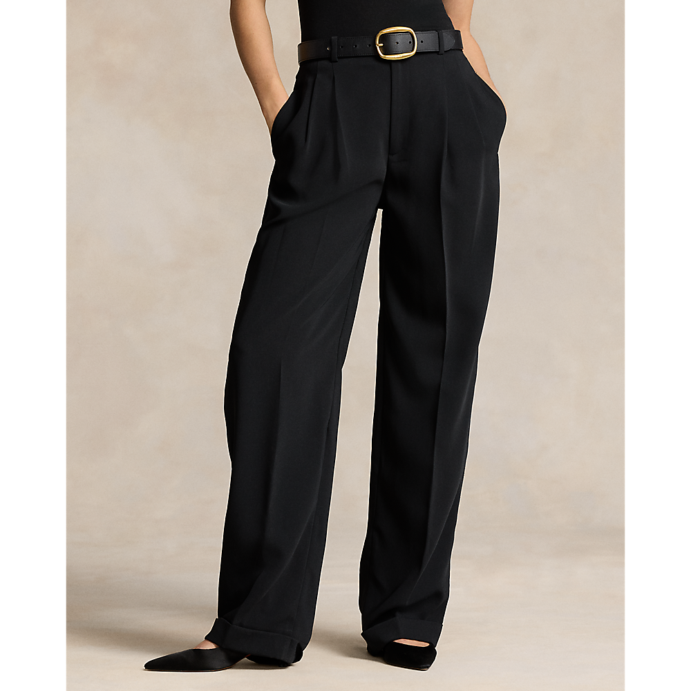 PRL Pleated Straight-Leg Trouser/Hlače 211891074002