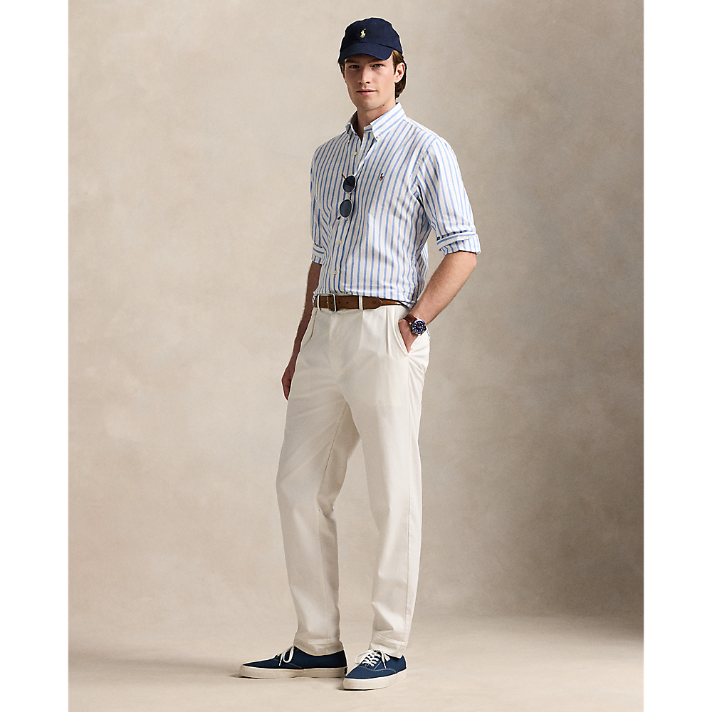PRL Custom Fit Striped Oxford Shirt/Košulja 710906622001