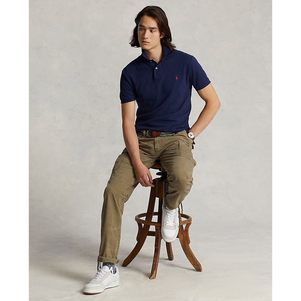 PRL Slim Fit Mesh Polo Shirt/Polo majica 710795080007
