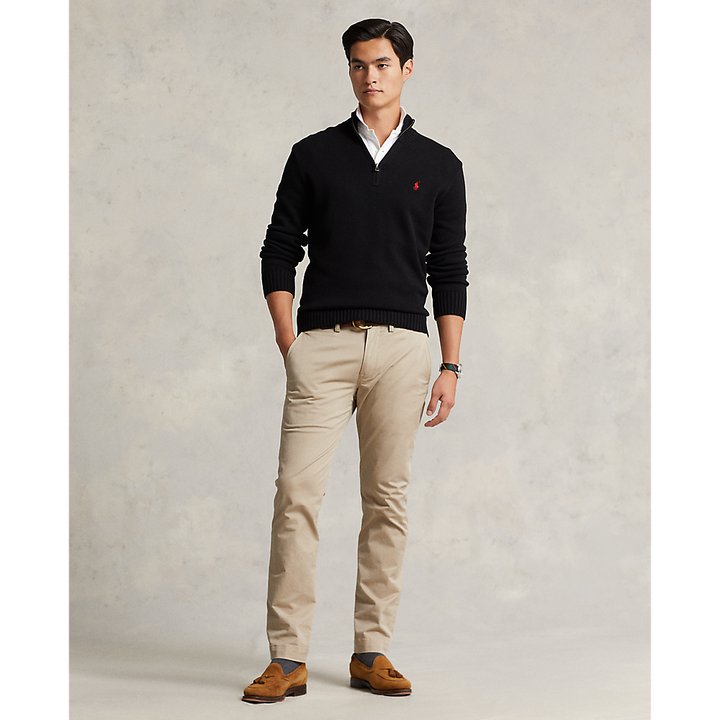 PRL Cotton Quarter-Zip Jumper/Pulover 710859939003