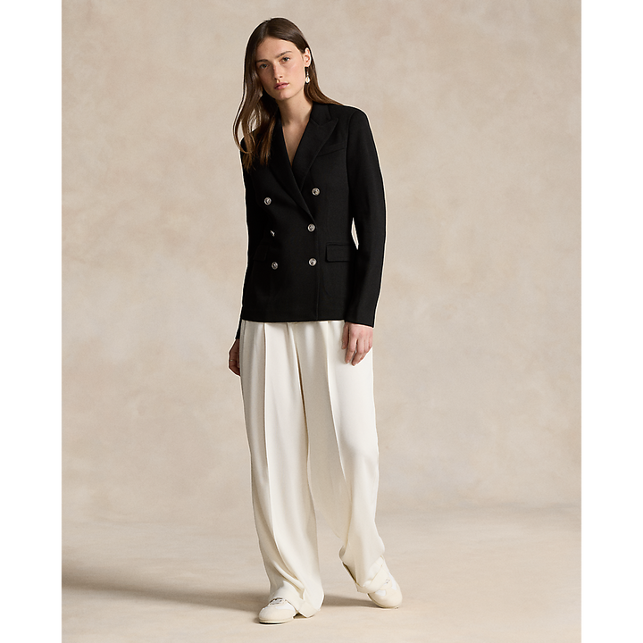 PRL Double-Breasted Knit Blazer/Sako 211910134002