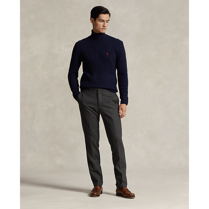 PRL Cable Wool-Cashmere Roll neck Jumper/Pulover 710876836005