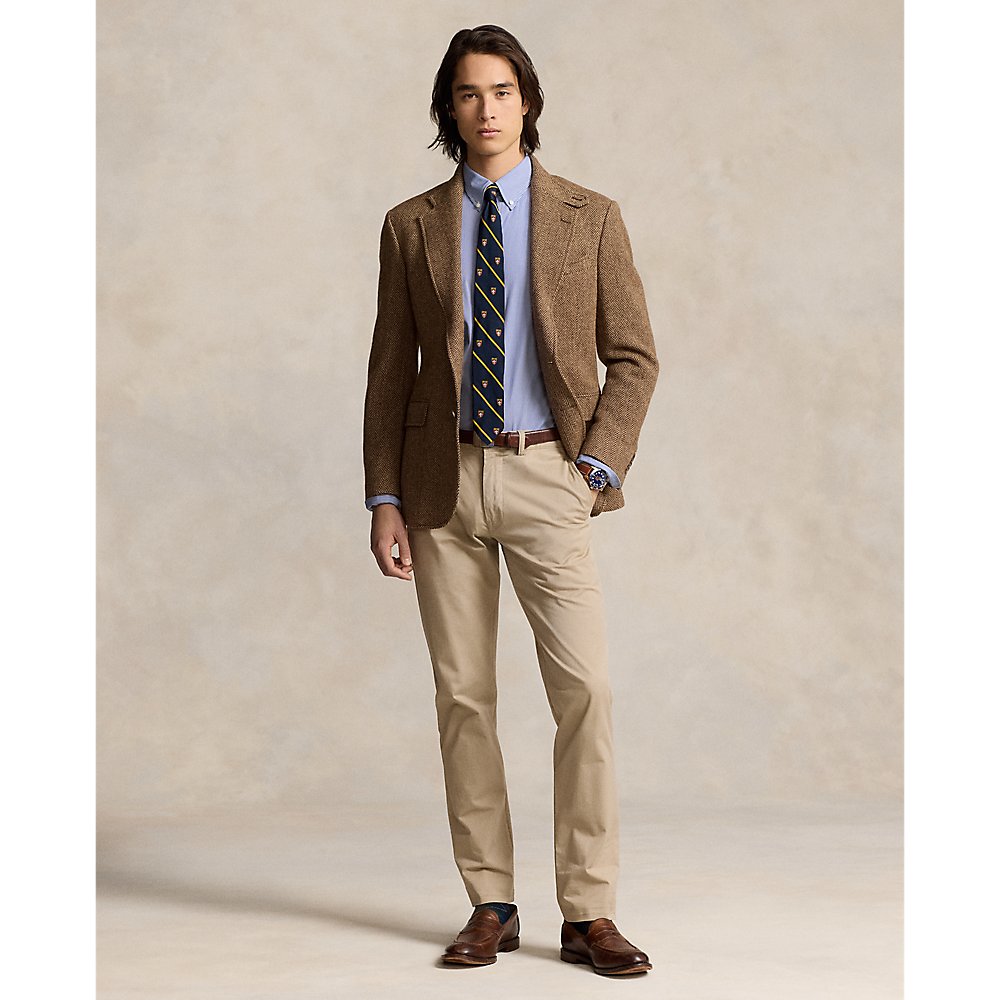 PRL Slim Fit Striped Stretch Poplin Shirt/Košulja 710928254007