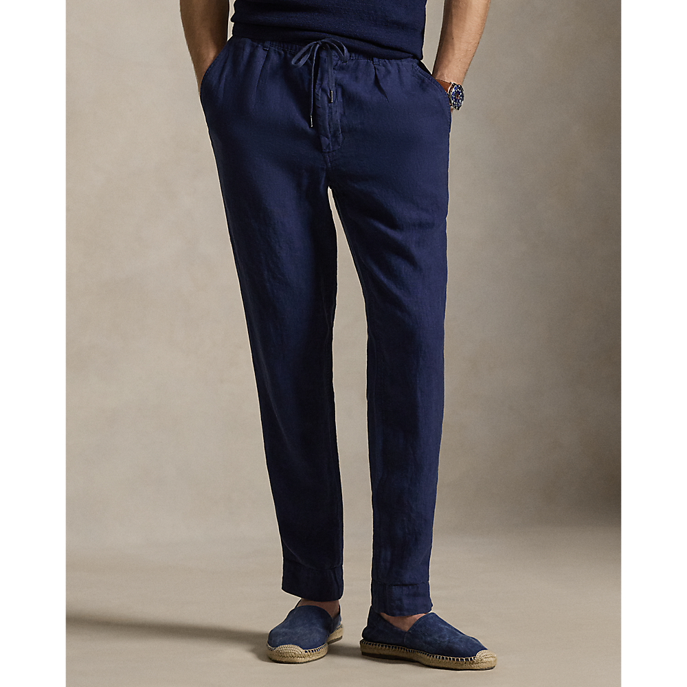 PRL Lateef Slim Tapered Fit Linen Trouser/Hlače 710940611001