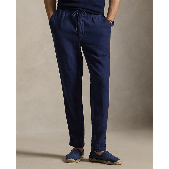 PRL Lateef Slim Tapered Fit Linen Trouser/Hlače 710940611001
