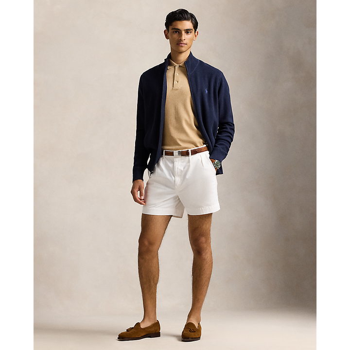 PRL Mesh Knit Cotton Full Zip Sweater/Pulover 710A30449001