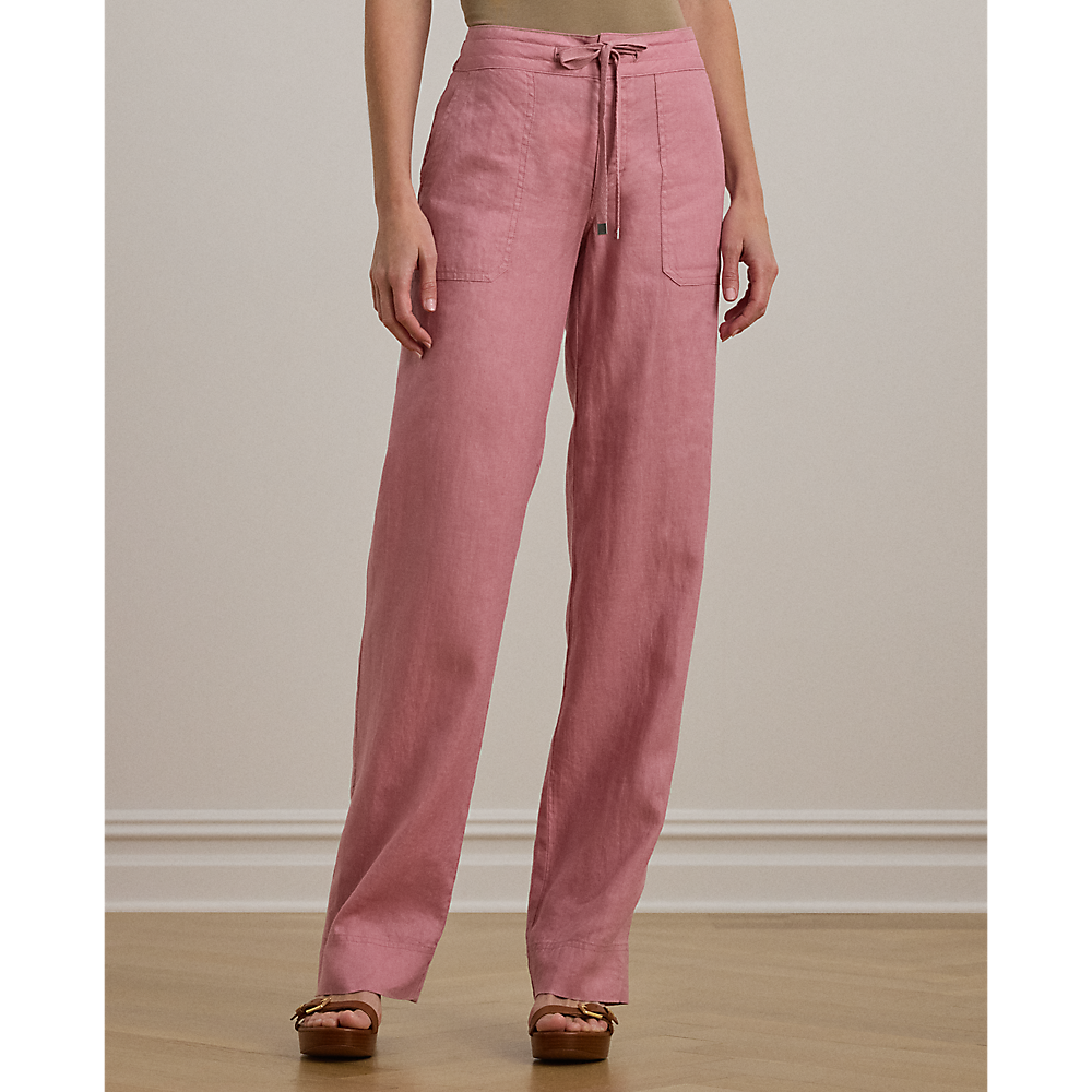 LRL Linen Wide-Leg Trouser/Hlače 200735136022