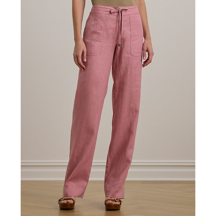 LRL Linen Wide-Leg Trouser/Hlače 200735136022